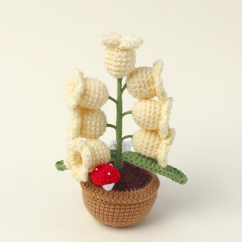 Handmade Finished Product Desktop Lily Small Night Lamp