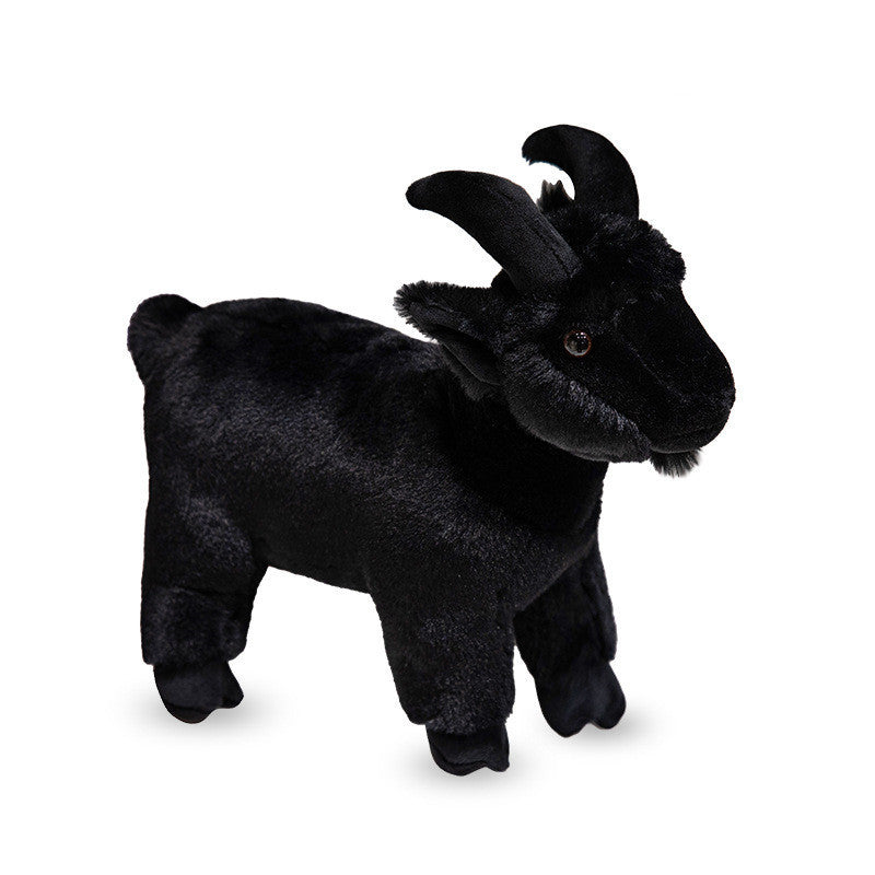 Simulation Goat Animal Model Ornaments Plush