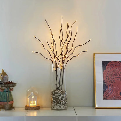 1PC-Artificial Branch Decorative Light – Perfect for Christmas, Weddings & Home Decor, Suitable for Indoor & Outdoor Use