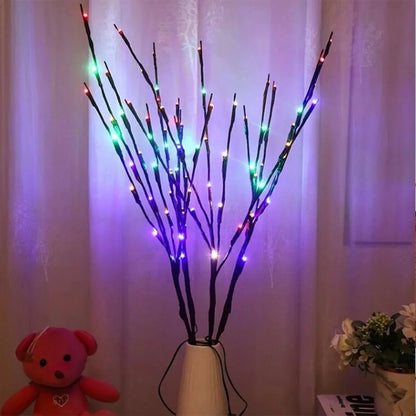 1PC-Artificial Branch Decorative Light – Perfect for Christmas, Weddings & Home Decor, Suitable for Indoor & Outdoor Use