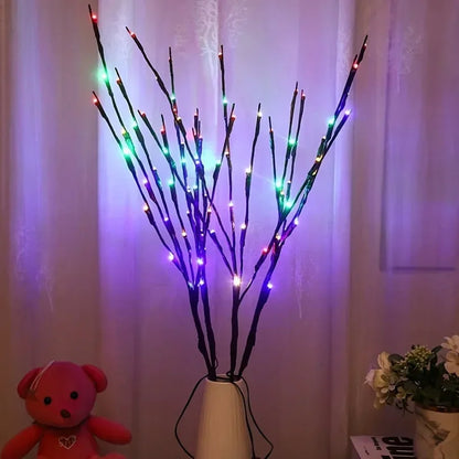 1PC-Artificial Branch Decorative Light – Perfect for Christmas, Weddings & Home Decor, Suitable for Indoor & Outdoor Use