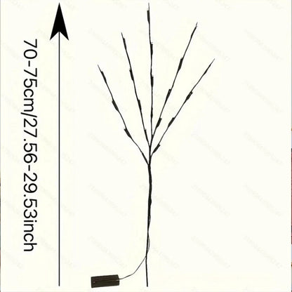 1PC-Artificial Branch Decorative Light – Perfect for Christmas, Weddings & Home Decor, Suitable for Indoor & Outdoor Use