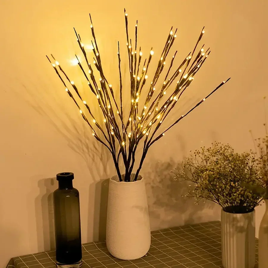1PC-Artificial Branch Decorative Light – Perfect for Christmas, Weddings & Home Decor, Suitable for Indoor & Outdoor Use