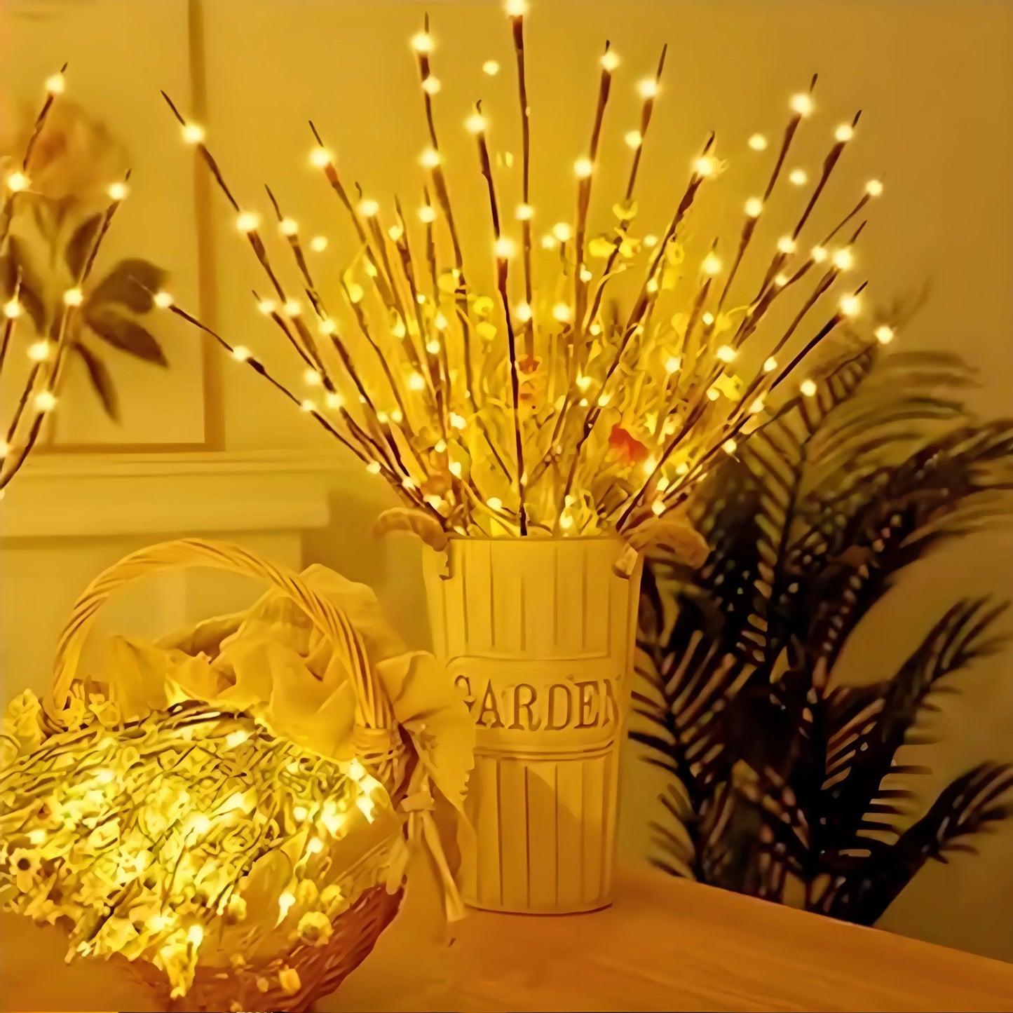 1PC-Artificial Branch Decorative Light – Perfect for Christmas, Weddings & Home Decor, Suitable for Indoor & Outdoor Use