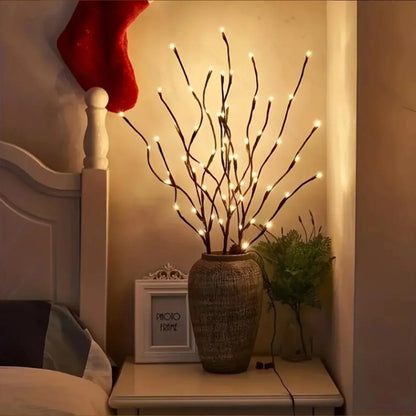 1PC-Artificial Branch Decorative Light – Perfect for Christmas, Weddings & Home Decor, Suitable for Indoor & Outdoor Use