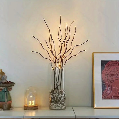 1PC-Artificial Branch Decorative Light – Perfect for Christmas, Weddings & Home Decor, Suitable for Indoor & Outdoor Use
